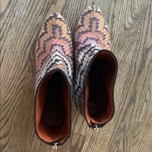 Missoni Booties barely worn